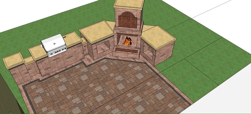 sketches and 3D models by Outdoor Living Design - Photo 75