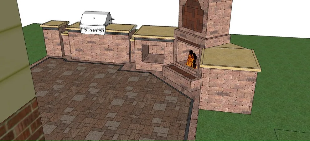 sketches and 3D models by Outdoor Living Design - Photo 7