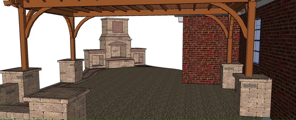 sketches and 3D models by Outdoor Living Design - Photo 59
