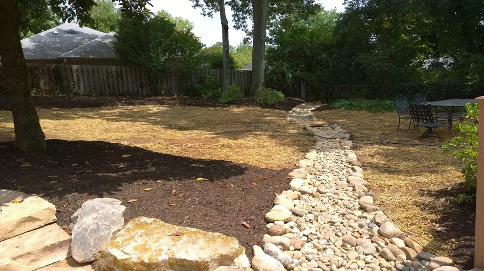 Knoxville, TN Flagstone Patio and Fire Pit by Carex Design Group - Photo 3