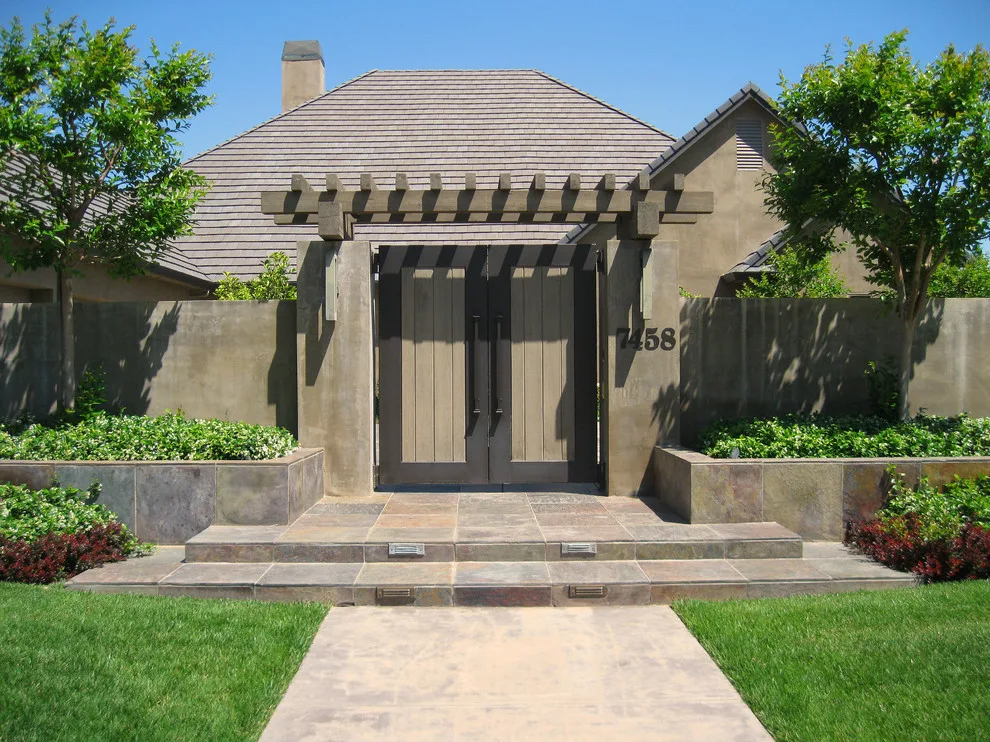 Main Entrance Gate by Westfall Design Studio - Photo 3