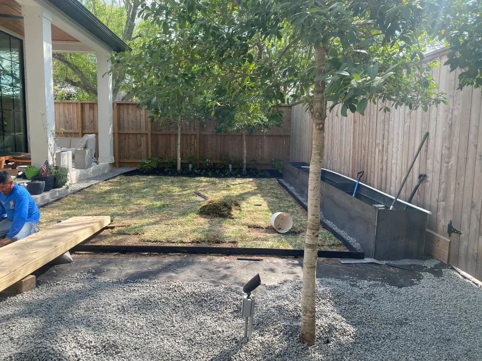 Albans Street Project in West U by Holmes Landscape Company - Photo 5