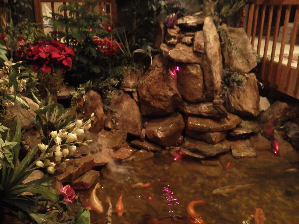 indoor greenery, design, illumination, water feature by Soergel Landscapes, Aquascapes, Florascapes - Photo 9