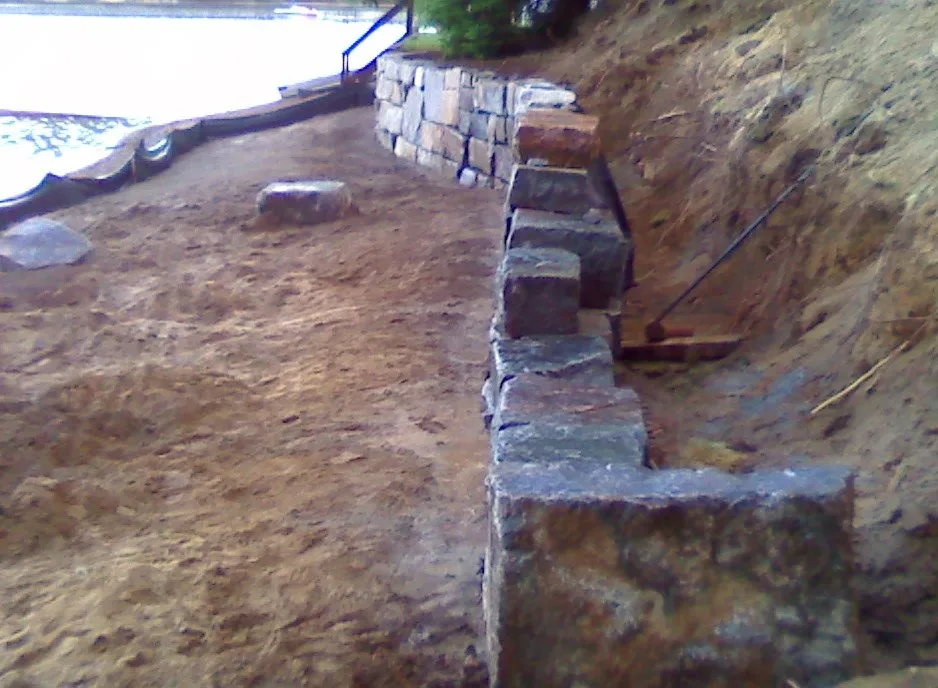 Waterfront Retaining Wall by Arborcare Landscape Services & Products, LLC. - Photo 4