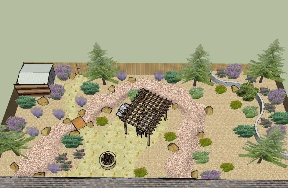 Larry's Drought-Resistant Landscaping Design by The Naturalists Landscape Design & Construction - Photo 2