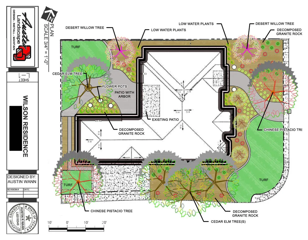 Lubbock Landscape Design 2015_01 by Austex Landscape - Photo 4