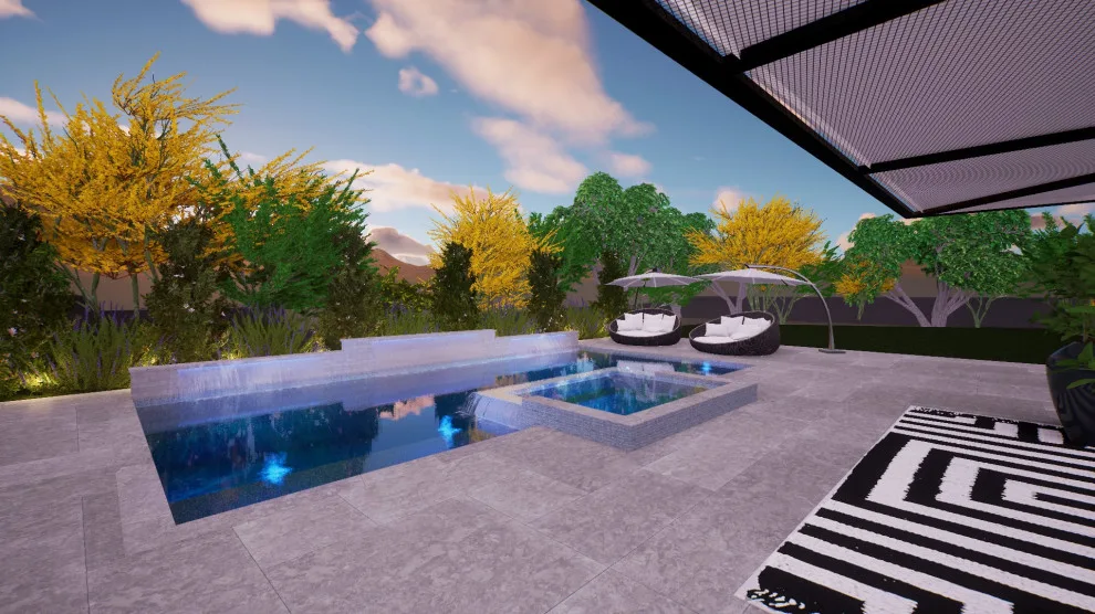 Calvert - Northern Scottsdale, Arizona by Backyard Oasis Design Studio, LLC - Photo 2