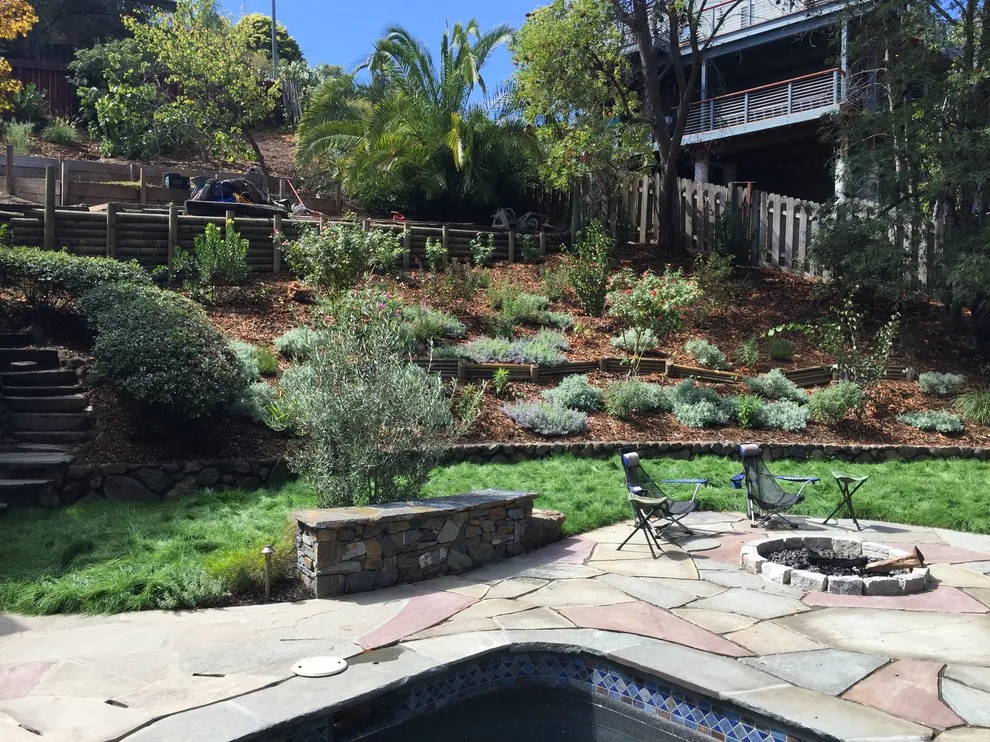 San Rafael Hillside Landscape Revitalization by Gardens & Gables - Photo 23
