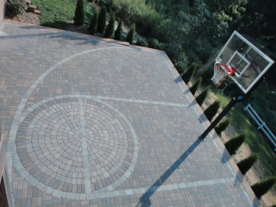 Paved basketball court by Wildwood Land Design - Photo 3