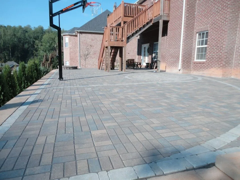 Paved basketball court by Wildwood Land Design - Photo 8