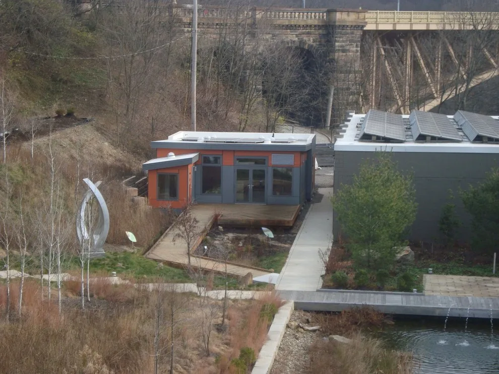 Phipps Conservatory - SEED Classroom - Access and Deck for Boardwalk Entry by Karl Steinmetz Landscape Architect - Photo 10