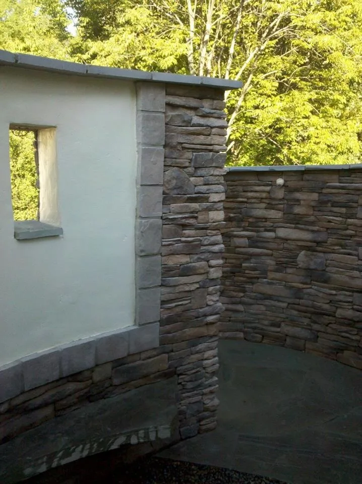 Hidden Oasis - Outdoor Shower and Elevated Beam Spa by Stonewood And Waters - Photo 7