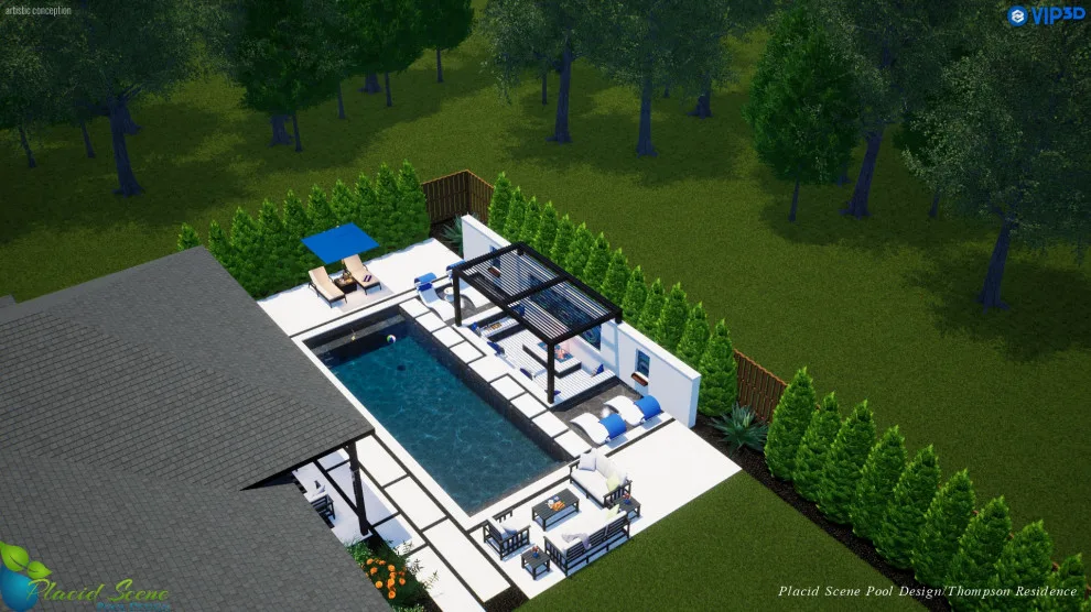 Thompson Project by Placid Scene Pool Design - Photo 3
