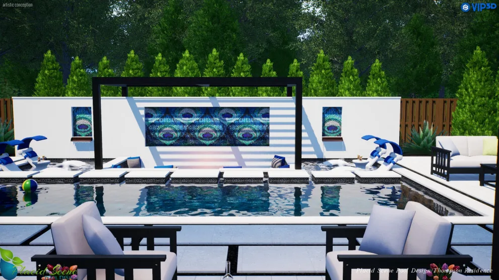 Thompson Project by Placid Scene Pool Design - Photo 8