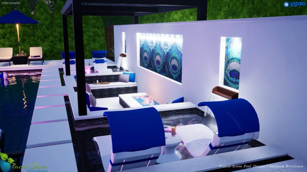 Thompson Project by Placid Scene Pool Design - Photo 6