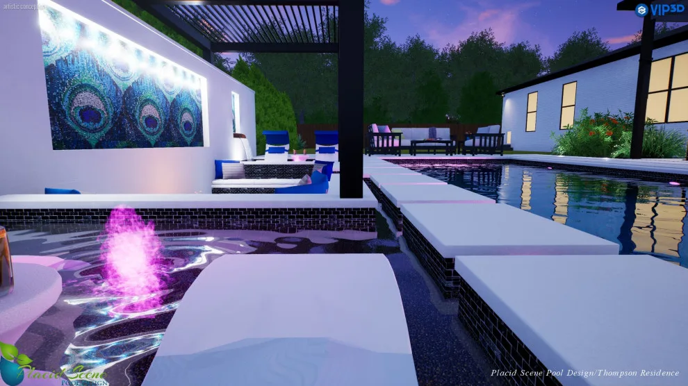 Thompson Project by Placid Scene Pool Design - Photo 5
