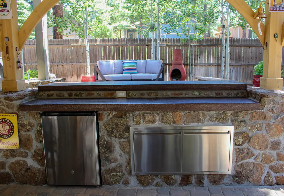 Alfresco Cooking Spaces and Fire Features by Agassiz Landscape Group - Photo 9
