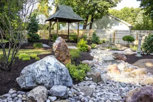 Backyard Oasis with Asian Influence by Twin Oaks Lawn And Landscape, Inc. - Photo 2