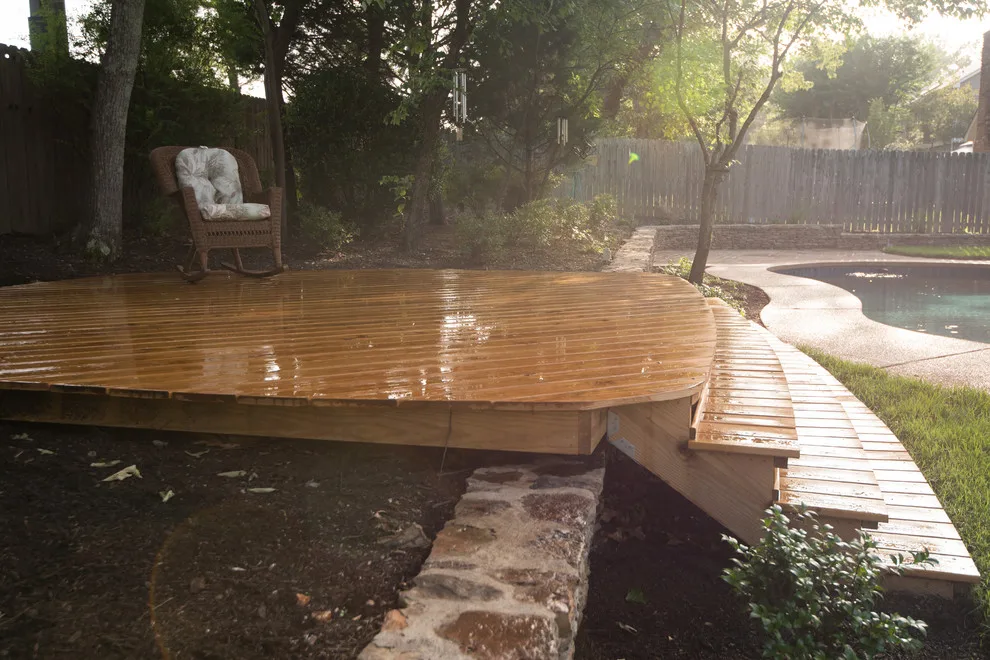 Outdoor Deck and Pool Landscaping by EScape Landscape Design - Photo 17