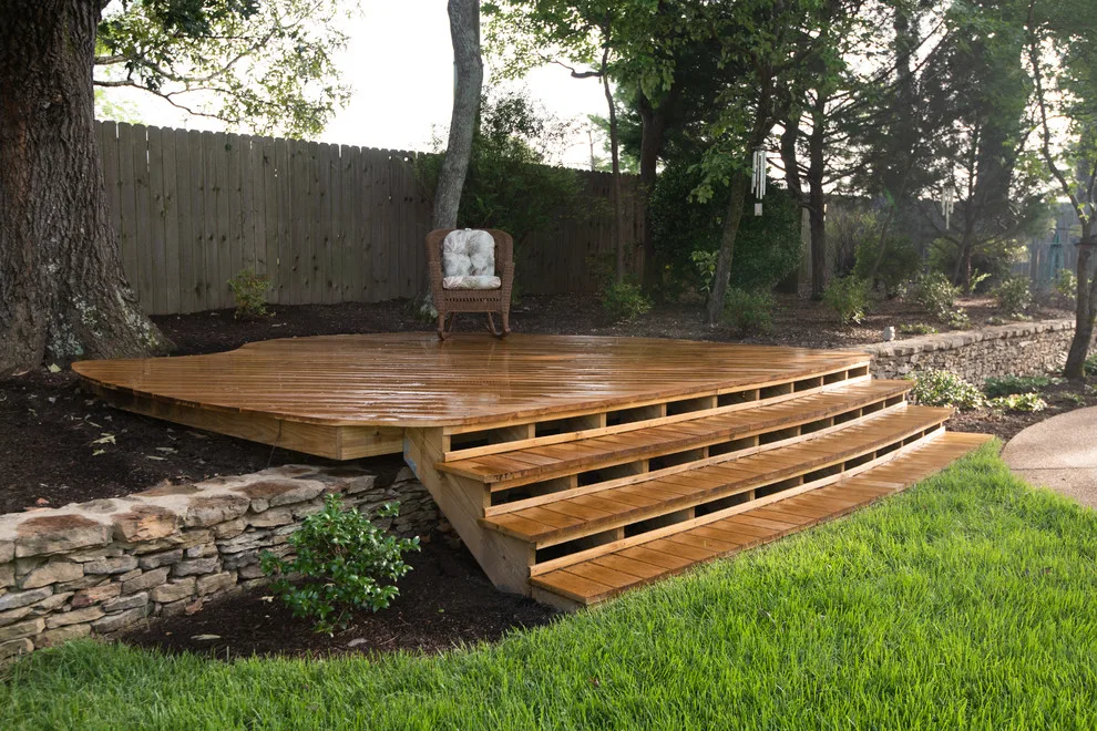 Outdoor Deck and Pool Landscaping by EScape Landscape Design - Photo 6