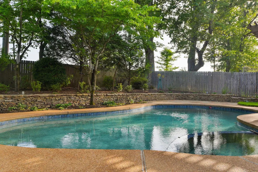Outdoor Deck and Pool Landscaping by EScape Landscape Design - Photo 12