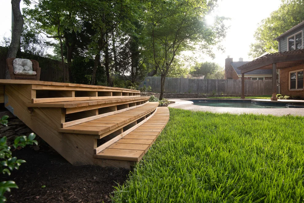Outdoor Deck and Pool Landscaping by EScape Landscape Design - Photo 24