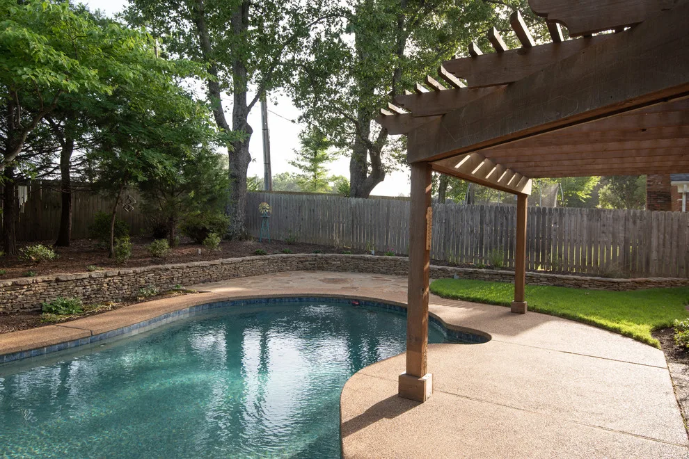 Outdoor Deck and Pool Landscaping by EScape Landscape Design - Photo 9