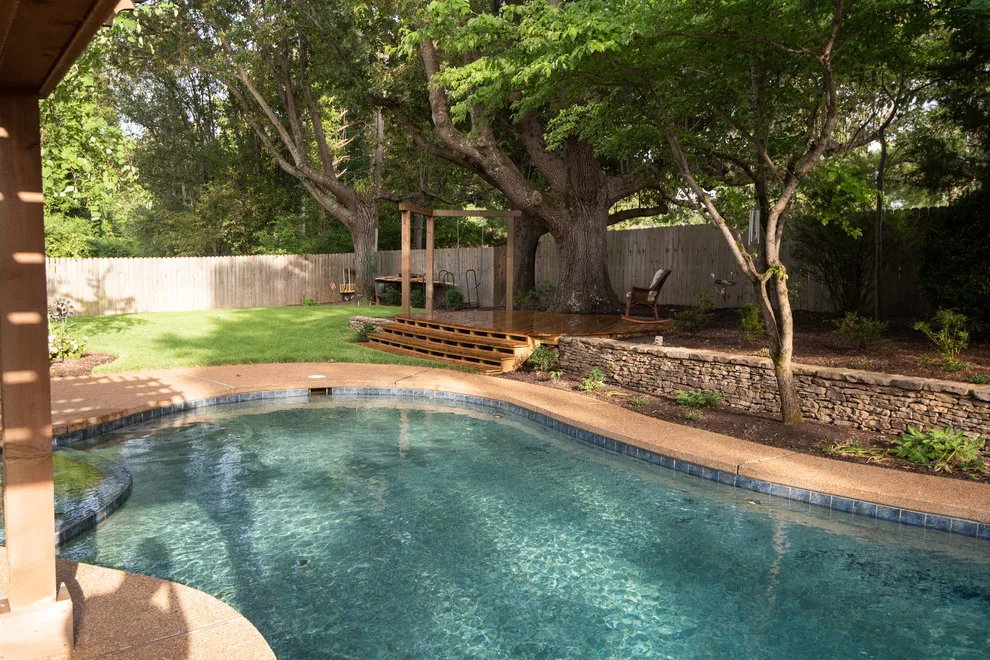 Outdoor Deck and Pool Landscaping by EScape Landscape Design - Photo 15
