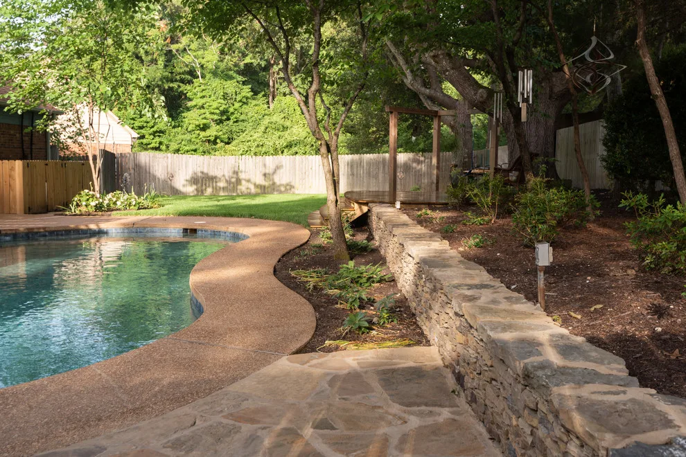 Outdoor Deck and Pool Landscaping by EScape Landscape Design - Photo 13
