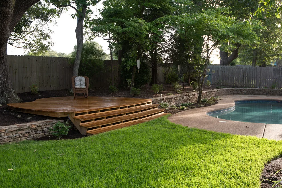 Outdoor Deck and Pool Landscaping by EScape Landscape Design - Photo 7
