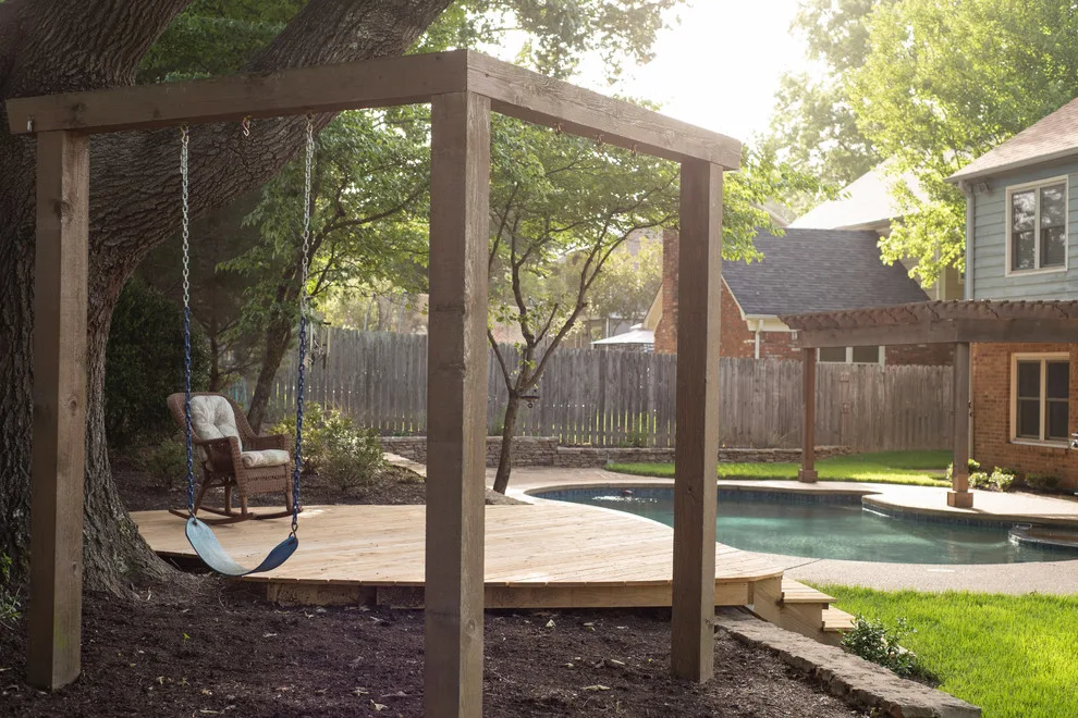 Outdoor Deck and Pool Landscaping by EScape Landscape Design - Photo 4