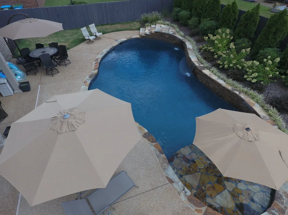 Arlington TN Backyard Retreat by Covenant Pool And Landscape - Photo 14