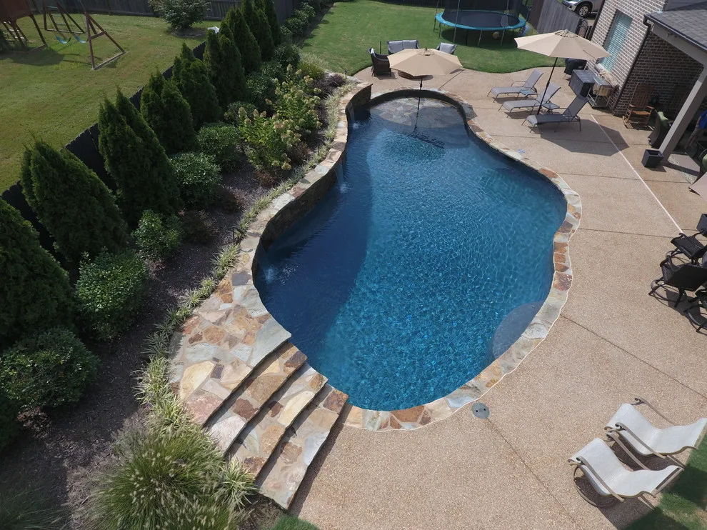 Arlington TN Backyard Retreat by Covenant Pool And Landscape - Photo 10