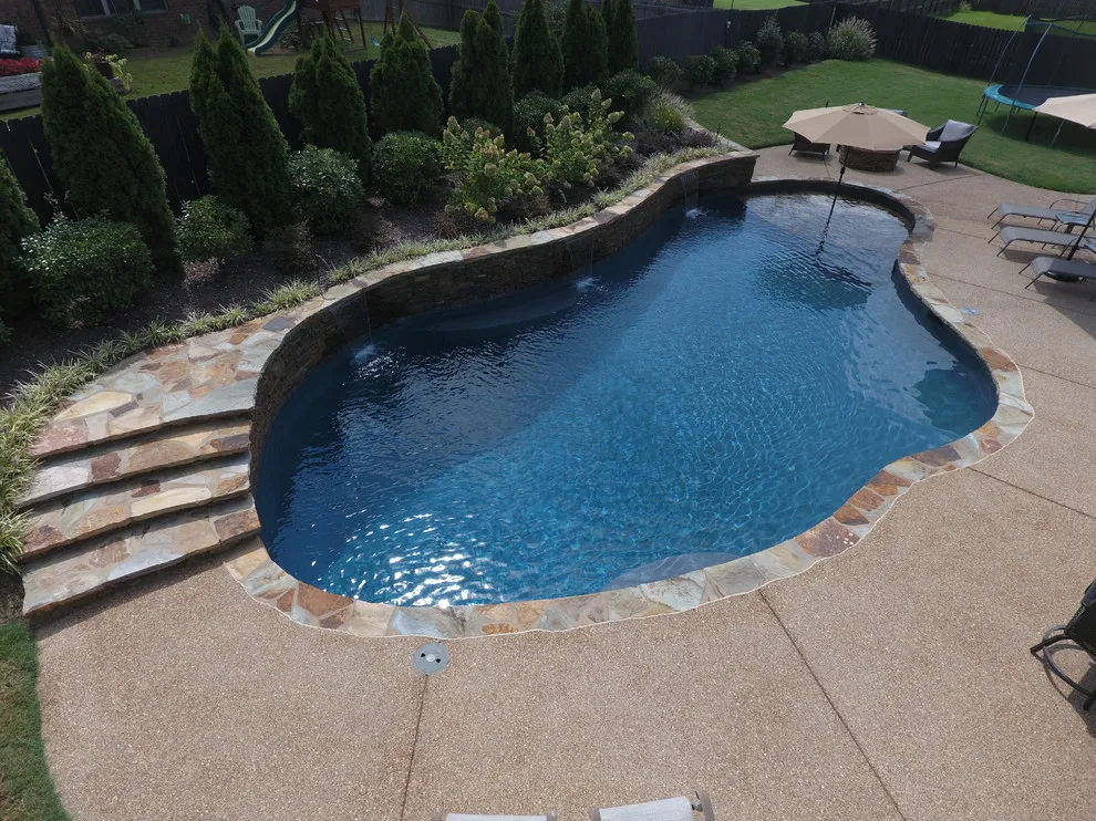 Arlington TN Backyard Retreat by Covenant Pool And Landscape - Photo 11