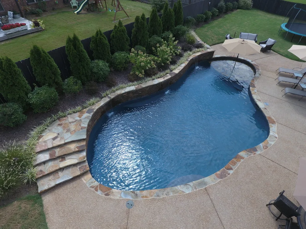 Arlington TN Backyard Retreat by Covenant Pool And Landscape - Photo 5