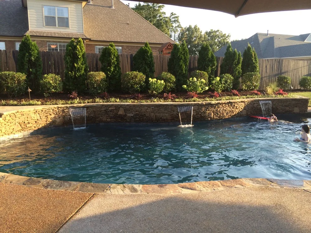 Arlington TN Backyard Retreat by Covenant Pool And Landscape - Photo 12