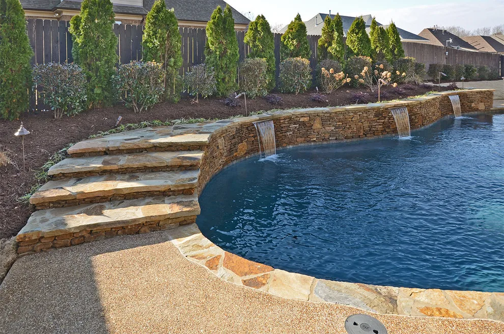 Arlington TN Backyard Retreat by Covenant Pool And Landscape - Photo 2