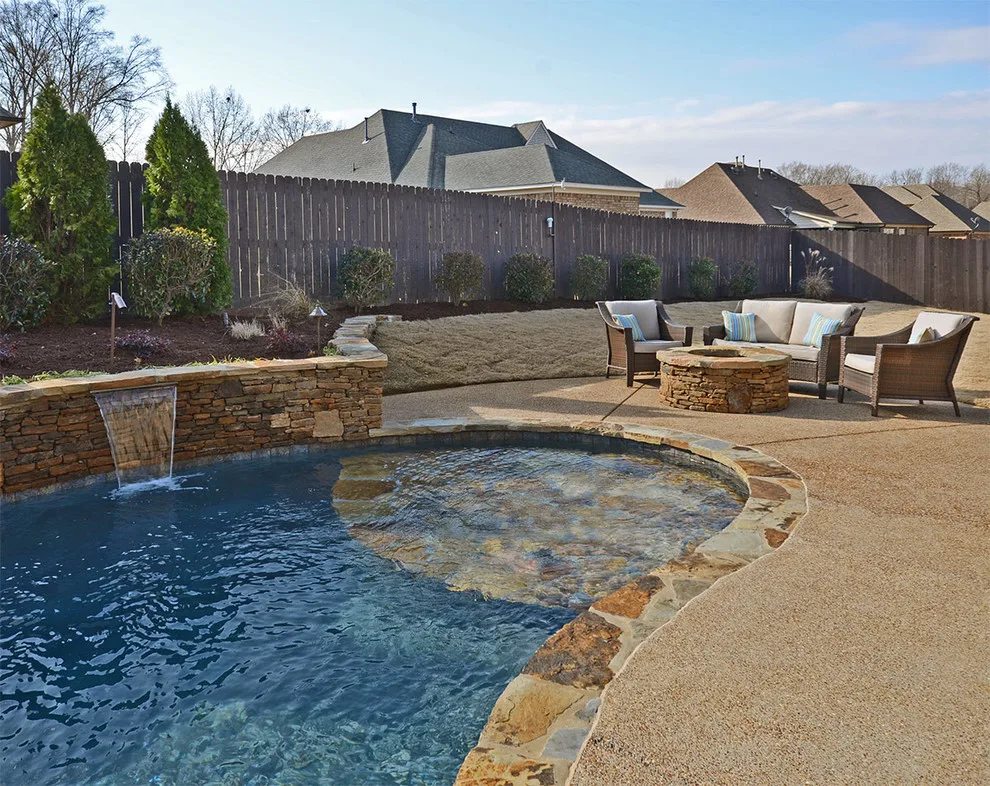 Arlington TN Backyard Retreat by Covenant Pool And Landscape - Photo 9
