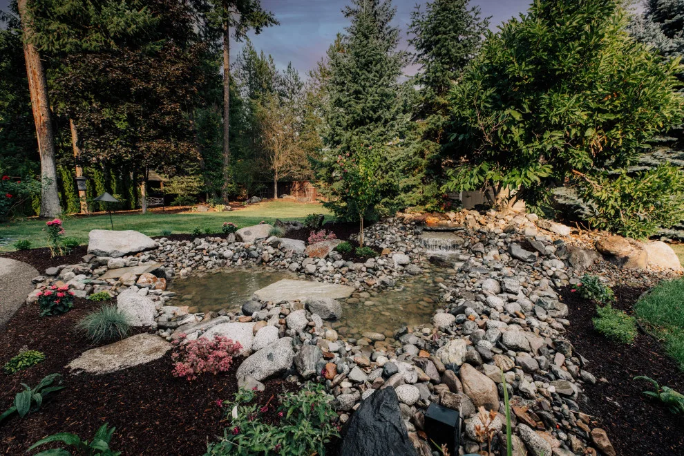 Outdoor Water Element by Cross Creek Landscape Design + Build - Photo 12