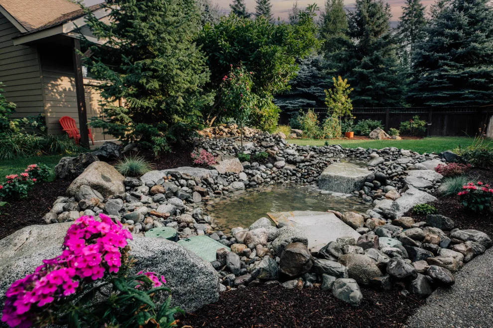 Outdoor Water Element by Cross Creek Landscape Design + Build - Photo 11