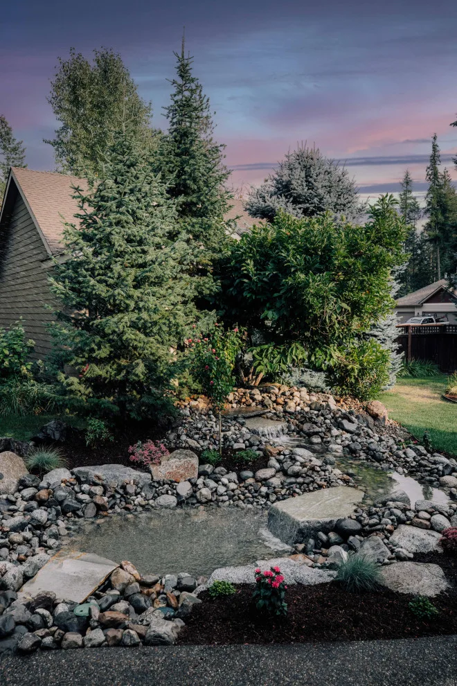 Outdoor Water Element by Cross Creek Landscape Design + Build - Photo 3
