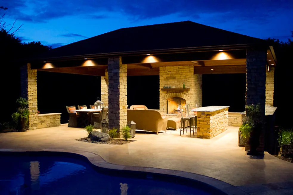 Outdoor Illumination by Red Valley Landscape & Construction Inc - Photo 2