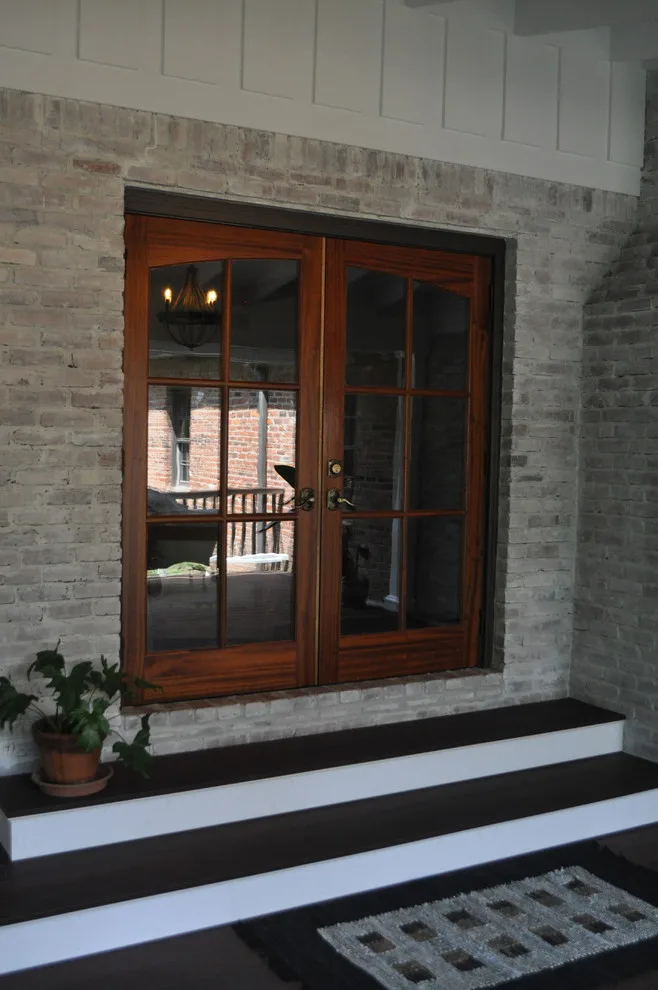 Enclosed Composite Deck with Elegant Outdoor Fireplace by Covenant Pool And Landscape - Photo 3