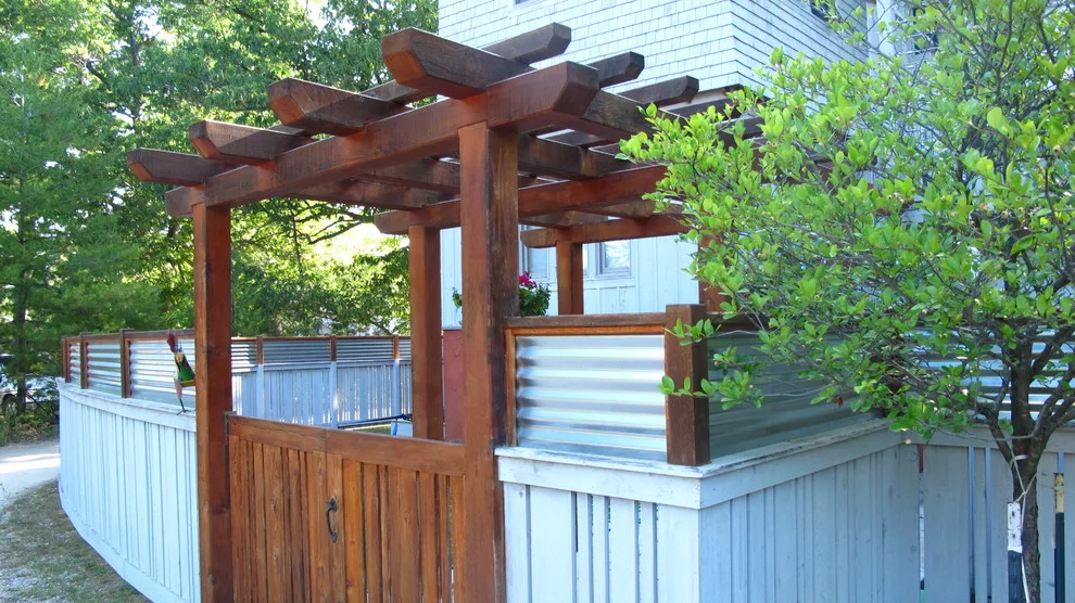 Barriers / Entrances / Trellises by Cre Woodard, Landscape Design And Construction - Photo 4