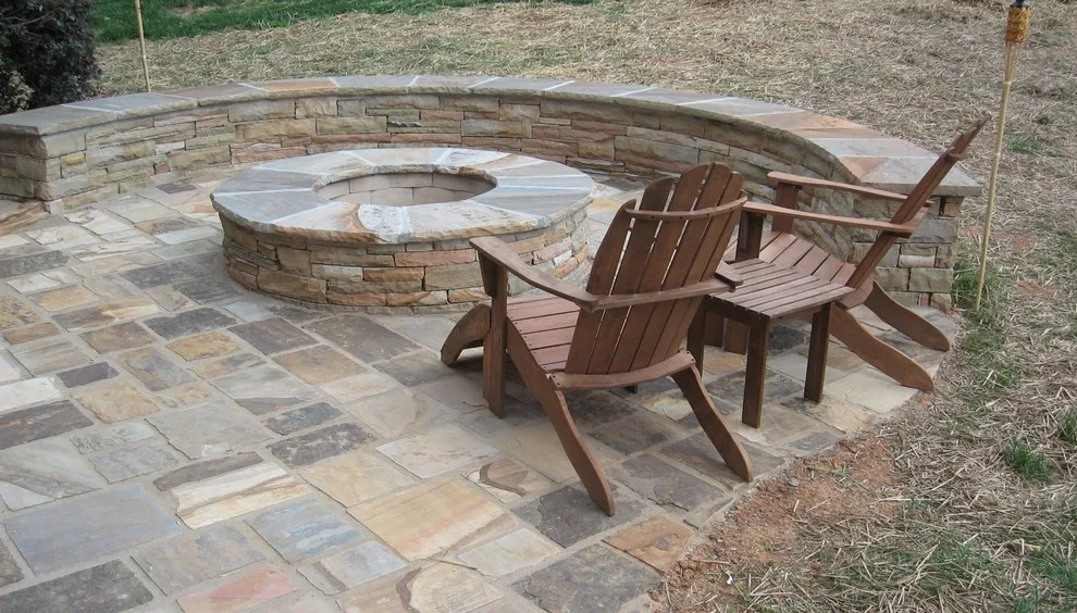 Outdoor Fireplaces by Beasley Landscape Architects - Photo 3