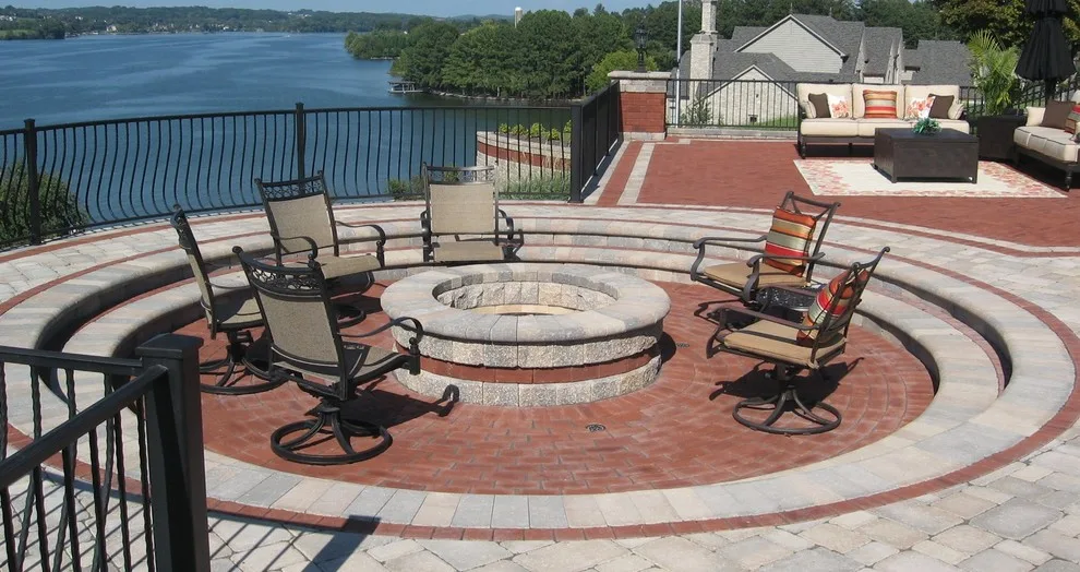 Outdoor Fireplaces by Beasley Landscape Architects - Photo 5