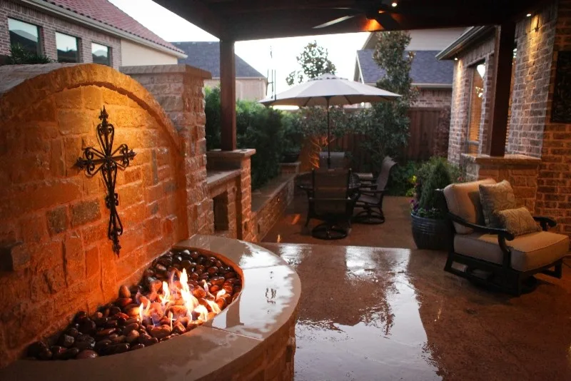 Heating Elements and Outdoor Flames by Red Valley Landscape & Construction Inc - Photo 8