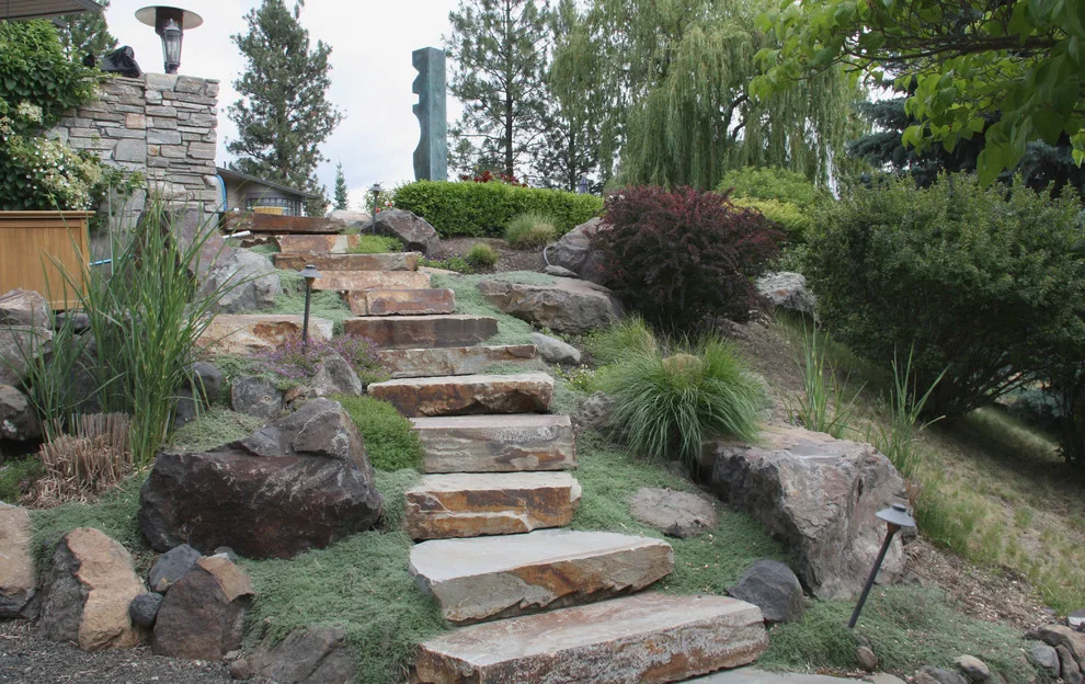 Contemporary Hangman Valley by Pacific Garden Design - Photo 16