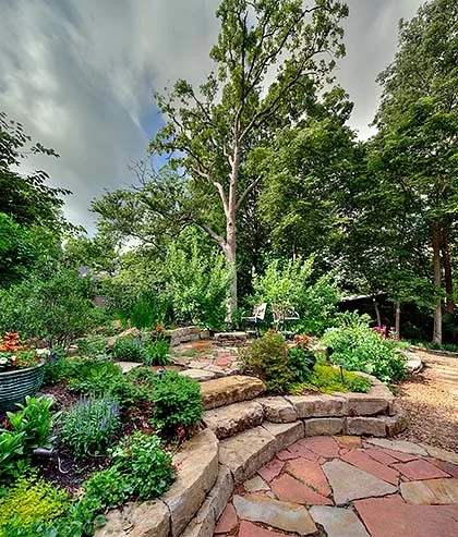 Wooded Hillside at Lake Quivira by Creative Outdoor Spaces - Photo 6