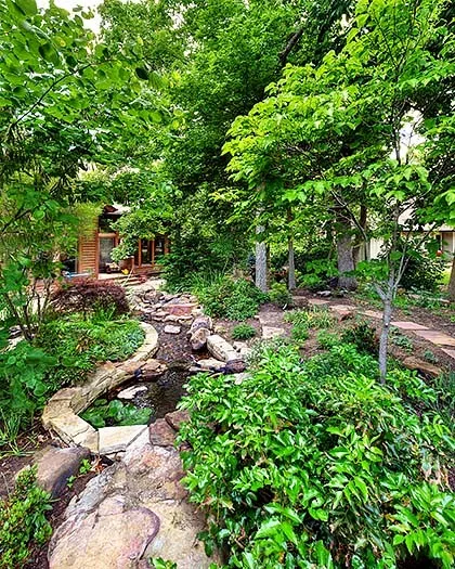 Wooded Hillside at Lake Quivira by Creative Outdoor Spaces - Photo 5